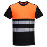 Portwest PW3 Hi-Vis Cotton Comfort Class 1 T-Shirt S/S PW311