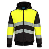 Portwest PW3 Zipped Class 1 Winter Hoodie PW377