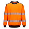 Portwest PW3 Hi-Vis Crew Neck Sweatshirt PW379