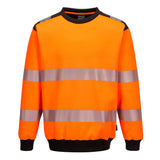 Portwest PW3 Hi-Vis Crew Neck Sweatshirt PW379