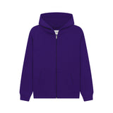 Cotton Ridge - Nebula Kids Soft Touch Zip Hoodie - Purple