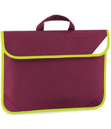 Quadra Enhanced-Viz Book Bag QD452