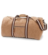 Quadra Vintage Canvas Holdall QD613