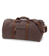 Quadra Vintage Canvas Holdall QD613
