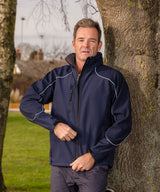 Result Hooded softshell jacket R118A - Black