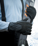 Result Tech performance softshell glove R134X - Black/Black