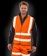 Result Core safety motorway vest R201X - Fluorescent Orange