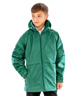 Result Core junior microfleece lined jacket R203J - Black