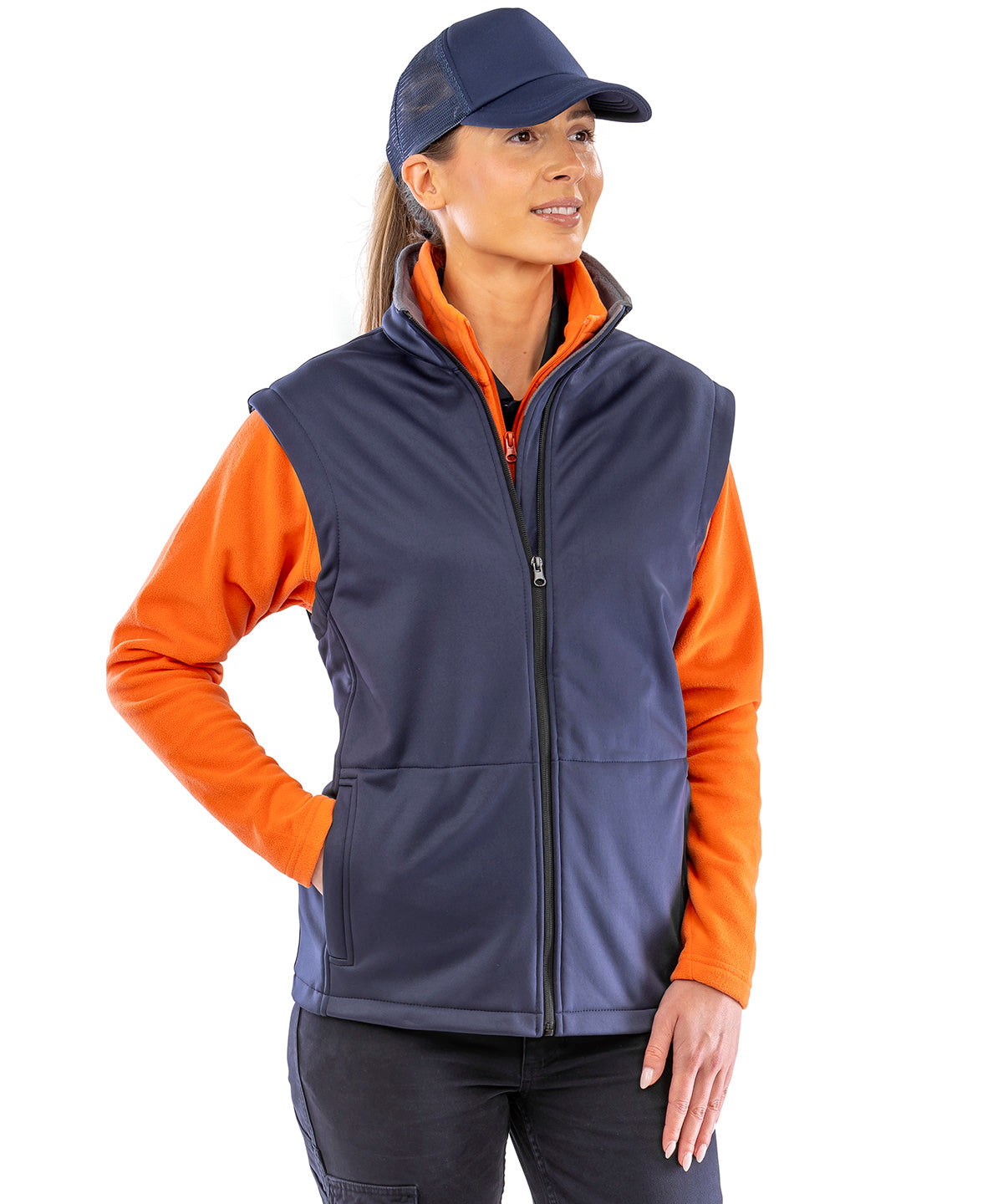 Result Core softshell bodywarmer R214X - Black
