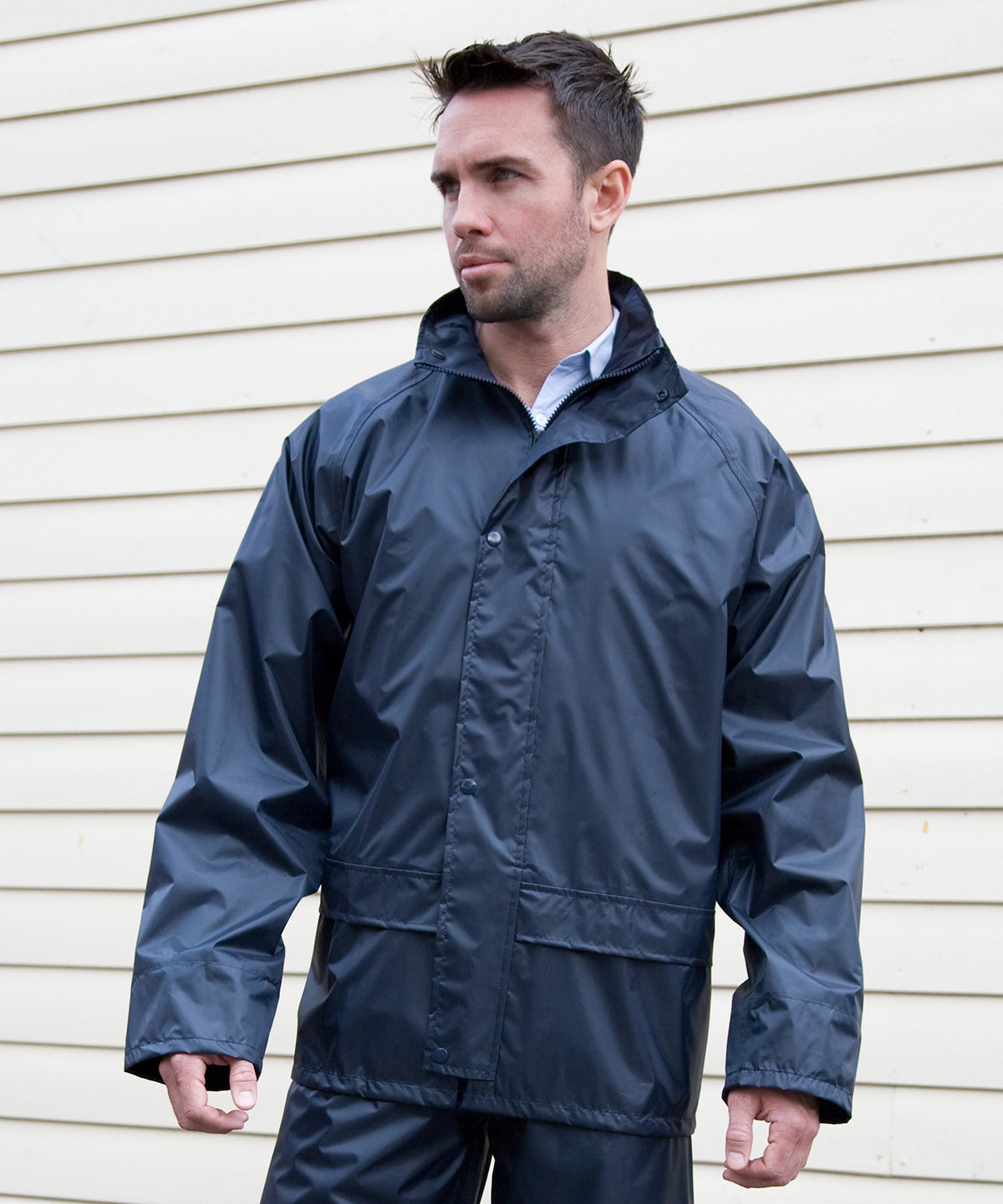 Result Core rain jacket R227X - Black