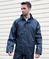 Result Core rain jacket R227X - Black