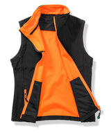 Result Women's printable softshell bodywarmer R232F - front view
