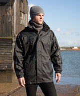 Result 3-in1 CORE transit jacket with printable softshell inner R236X - Black