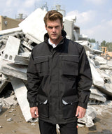 Result Work-Guard Sabre long coat R301X - Black