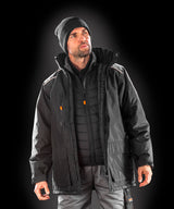 Result Work-Guard Vostex long coat R305X - Black