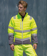 Result Soft padded safety jacket R325M - Fluorescent Orange
