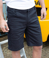Result Super-stretch slim chino shorts R471X - Black