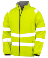 Result Recycled 2-layer printable safety softshell R505X - front view