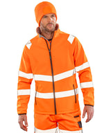 Result Recycled 2-layer printable safety softshell R505X - Fluorescent Orange