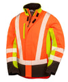 Result Recycled 3-layer printable 3-tone safety softshell R506X - front view