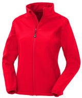 Result Women's recycled 2-layer printable softshell jacket R901F - front view