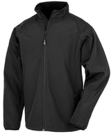 Result Men's recycled 2-layer printable softshell jacket R901M - front view
