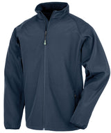 Result Men's recycled 2-layer printable softshell jacket R901M - front view