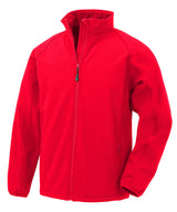 Result Men's recycled 2-layer printable softshell jacket R901M - front view