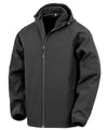 Result Recycled 3-layer printable hooded softshell R911M - front view