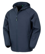 Result Recycled 3-layer printable hooded softshell R911M - front view