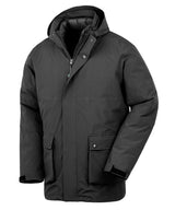 Result Recycled 3-in-1 padded ripstop jacket R920X - front view