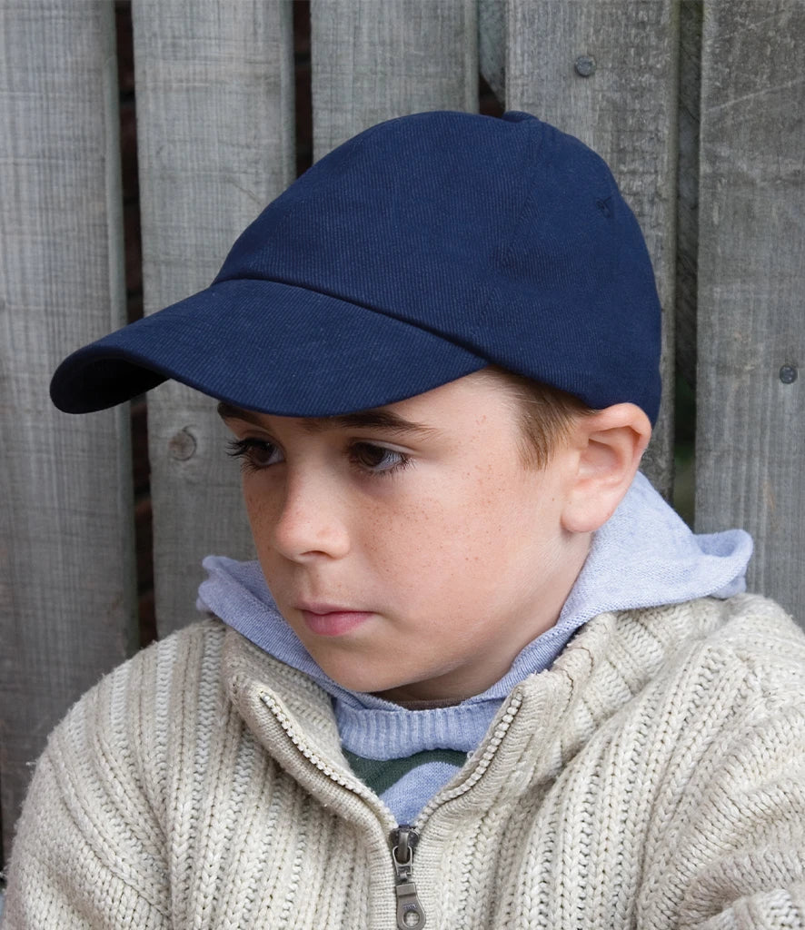 Result Kids Low Profile Heavy Brushed Cotton Cap RC024B