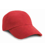 Result Low Profile Heavy Brushed Cotton Cap RC024