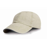 Result Washed Fine Line Cotton Cap RC054