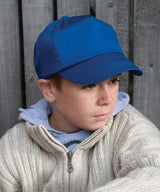 Result Junior cotton cap RC05J - Black
