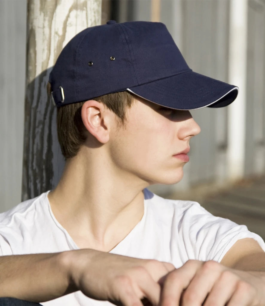 Result Plush Cotton 5 Panel Cap RC072