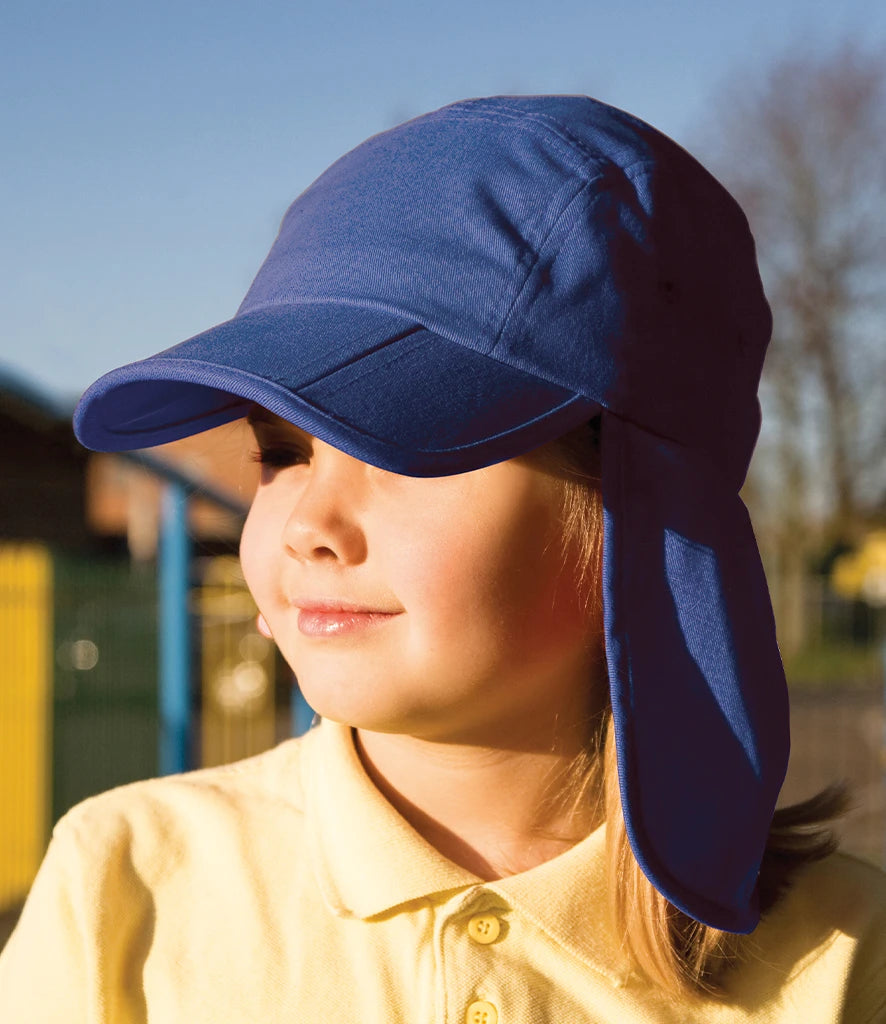 Result Kids Fold Up Legionnaires Cap RC076B