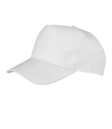 Result Kids Boston 5 Panel Printers Cap RC084B