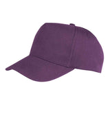 Result Boston 5 Panel Printers Cap RC084