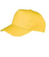 Result Boston 5 Panel Printers Cap RC084