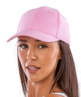 Result Memphis 6-panel brushed cotton low profile cap RC81X - Azure Blue