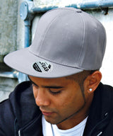Result Bronx original flat peak snapback cap RC83X - Black