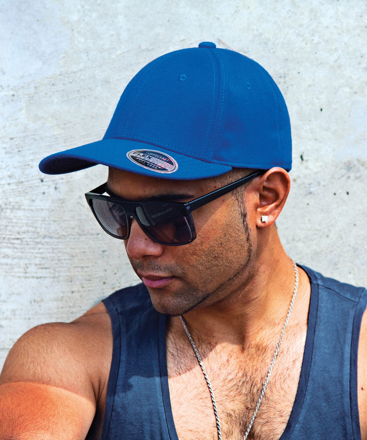 Result Kansas flex cap RC85X - Black