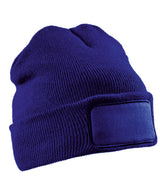 Result Recycled double knit printers beanie RC927 - front view