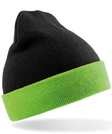 Result Recycled compass beanie RC930 - front view