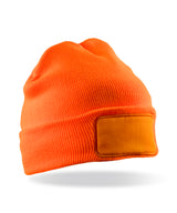 Result Recycled ThinsulateTM printers beanie RC934 - front view