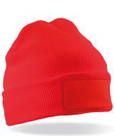 Result Recycled ThinsulateTM printers beanie RC934 - front view