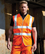Result Safety high-viz vest RE21A - Fluorescent Orange
