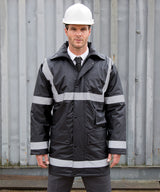 Result Work-Guard management coat RE23A - Black