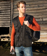 Result Adventure safari waistcoat RE45A - Black